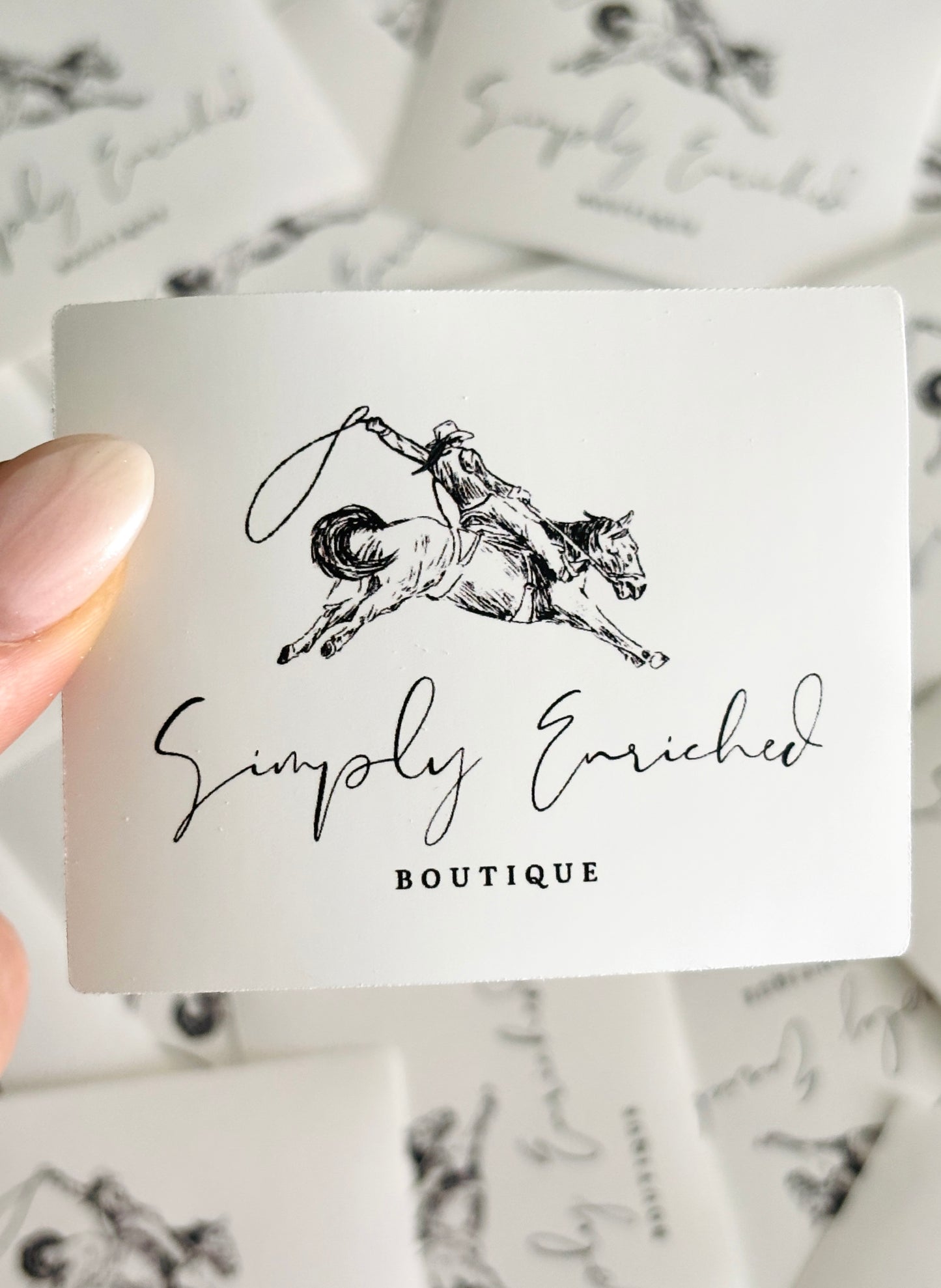 Simply Enriched Boutique Sticker