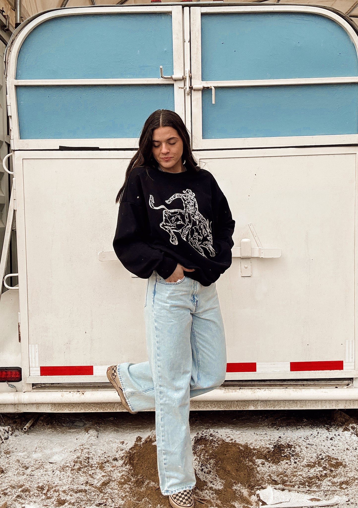 The Straight Leg Sasha Jeans