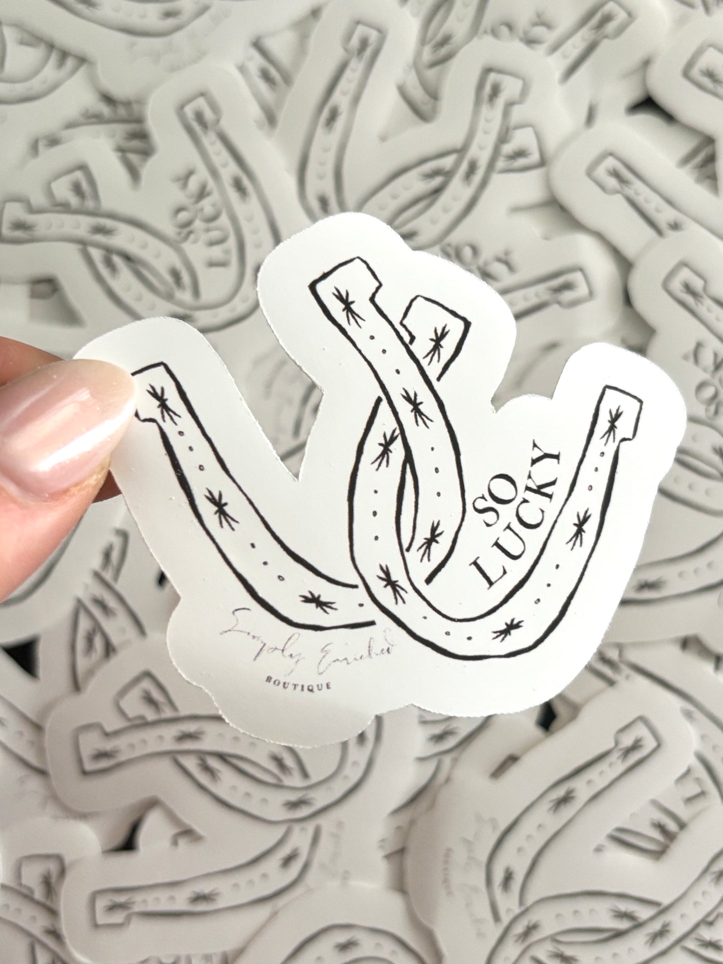 So Lucky Sticker