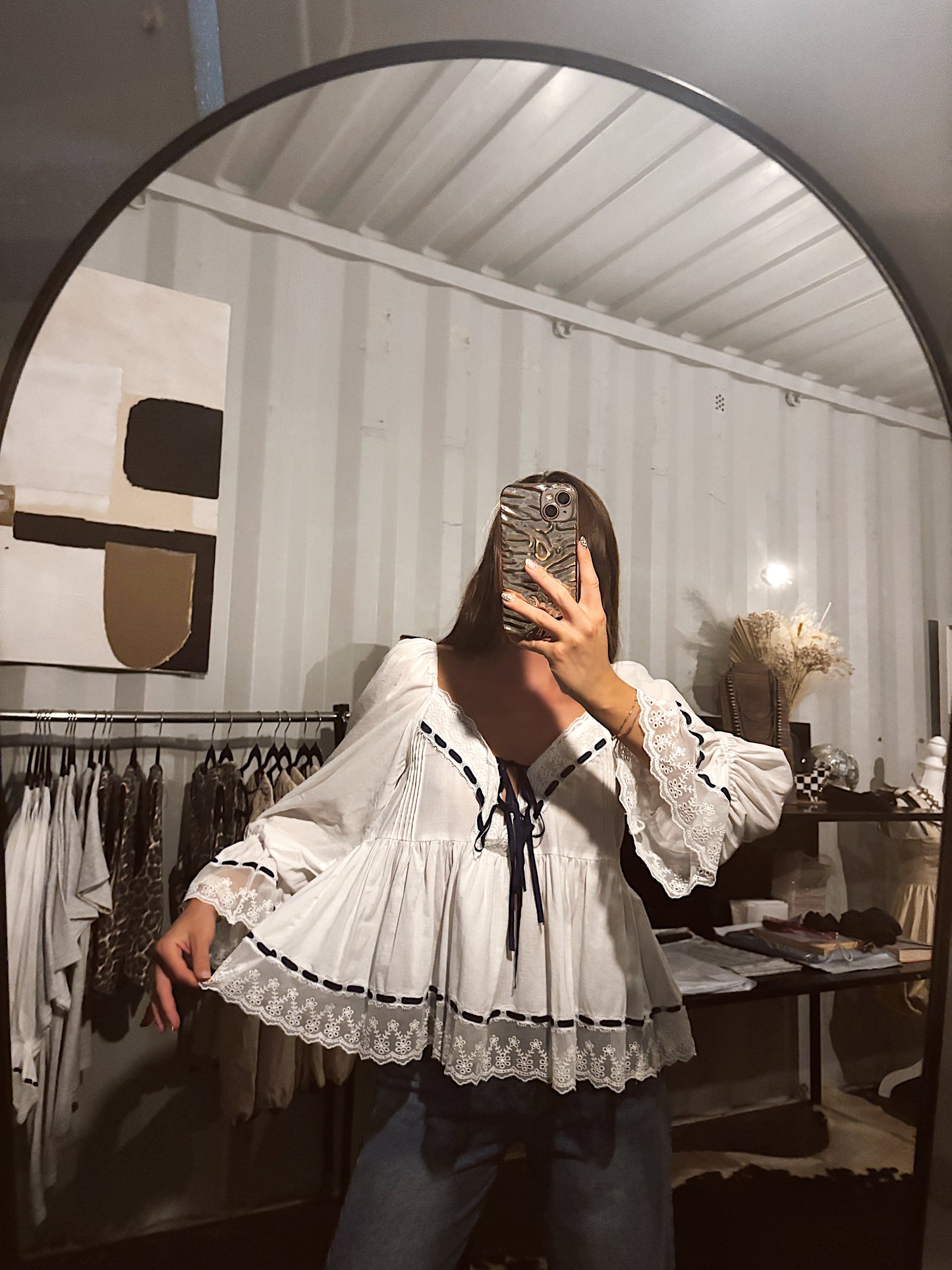 Lulu Belle Long sleeve Blouse