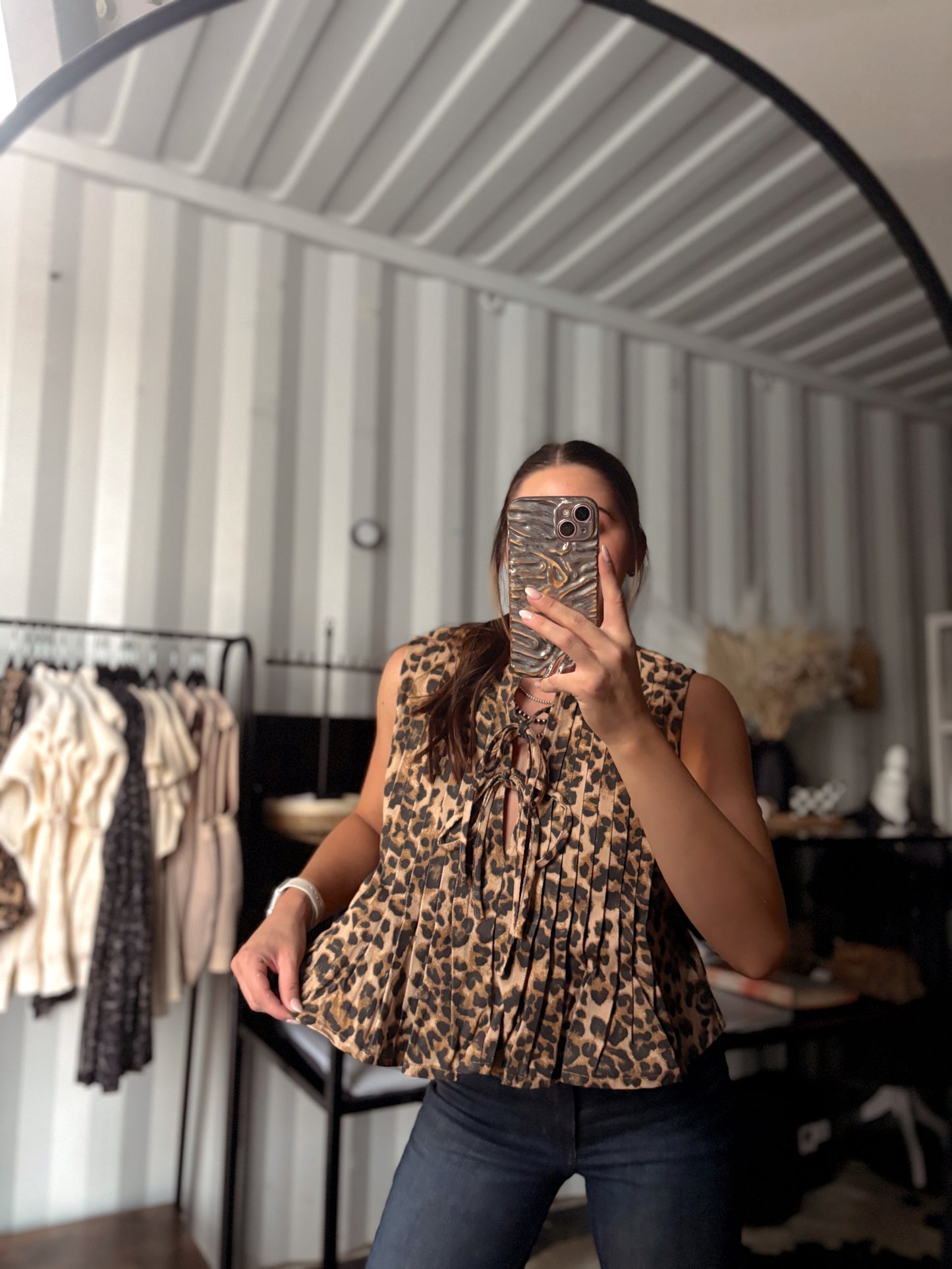 The Chesney Cheetah Top
