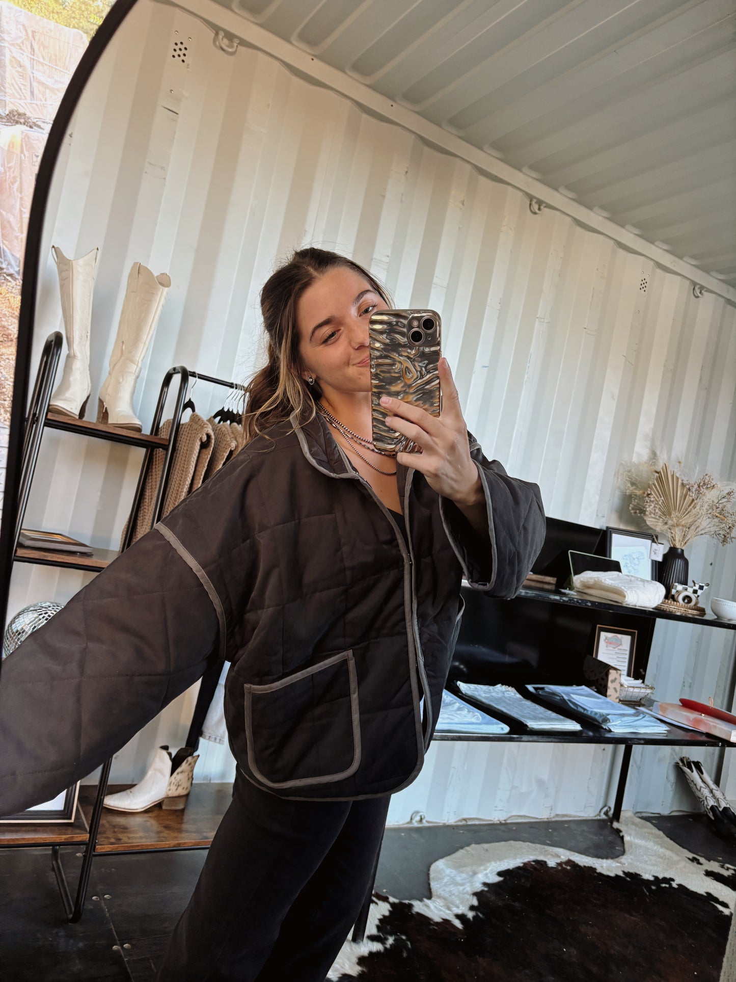 The Jackie Quilted Jacket