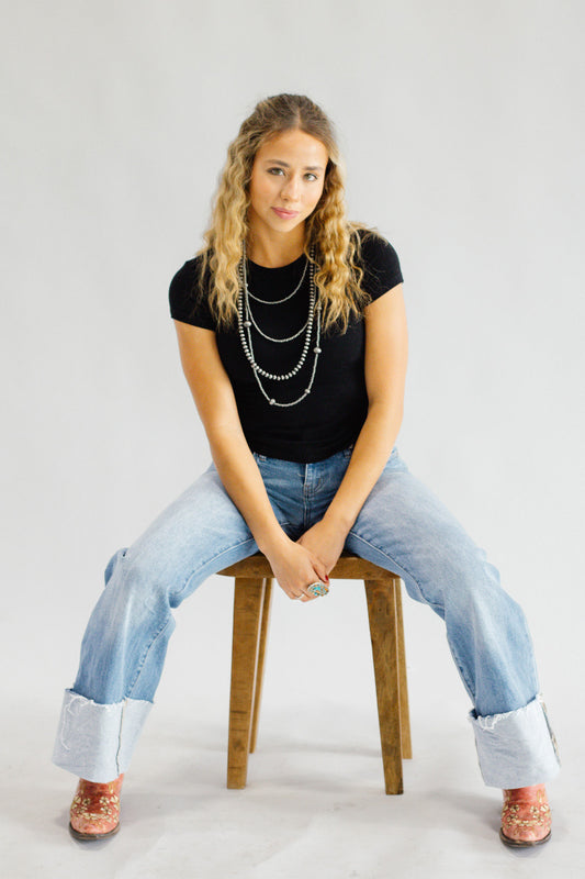 Cassie Cuffed KanCan Jeans