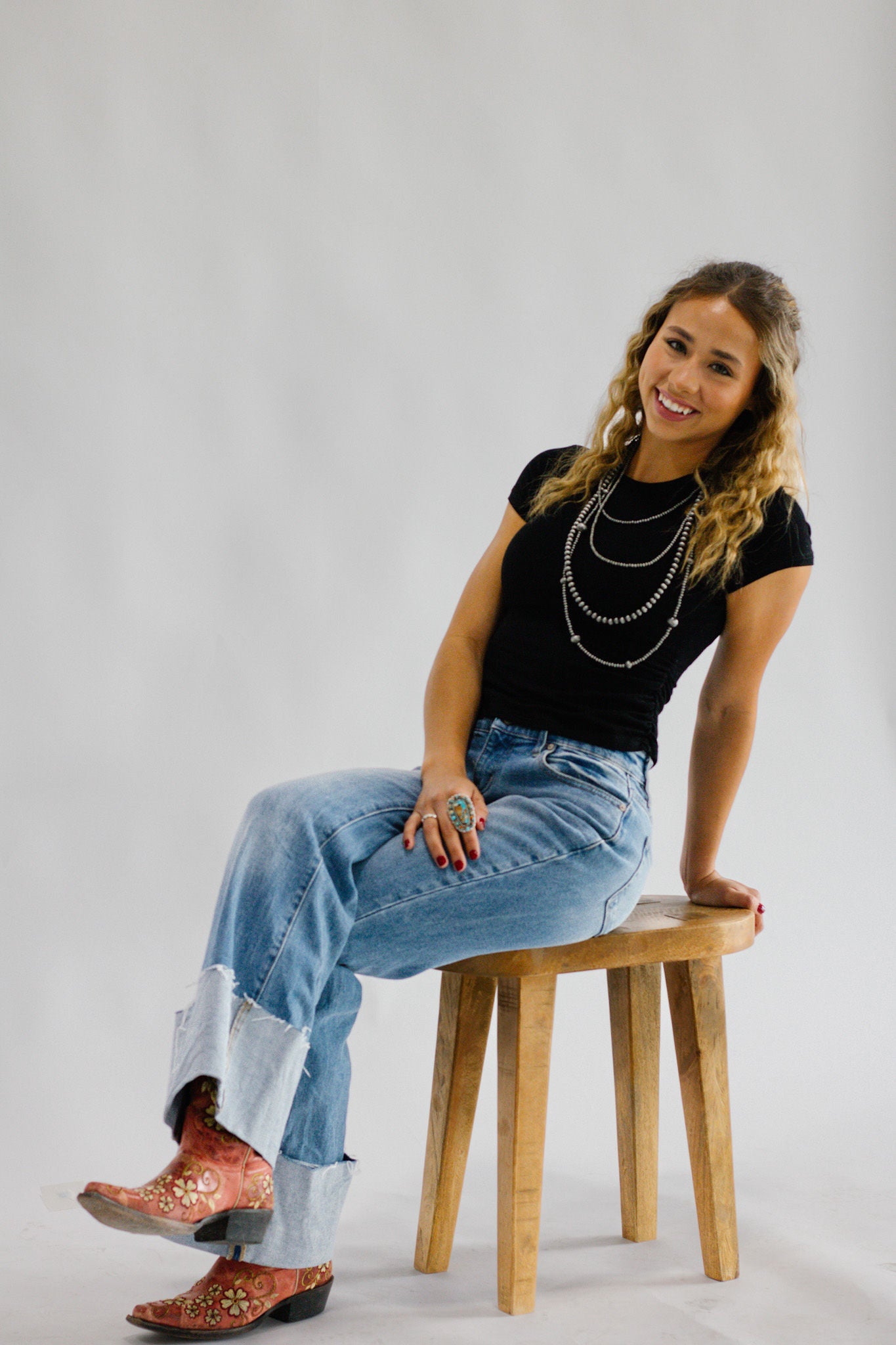 Cassie Cuffed KanCan Jeans