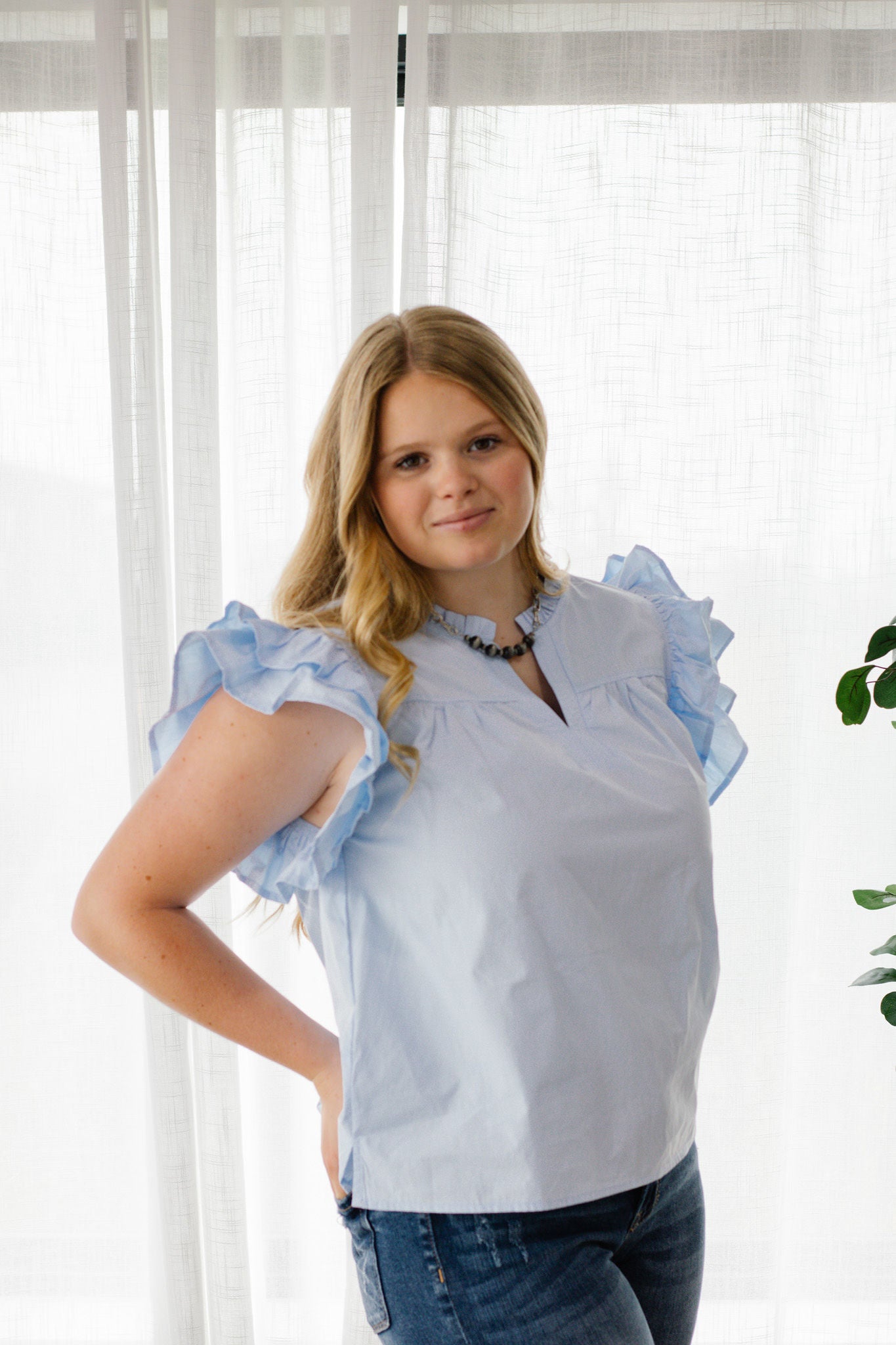 The Bella Blue Top