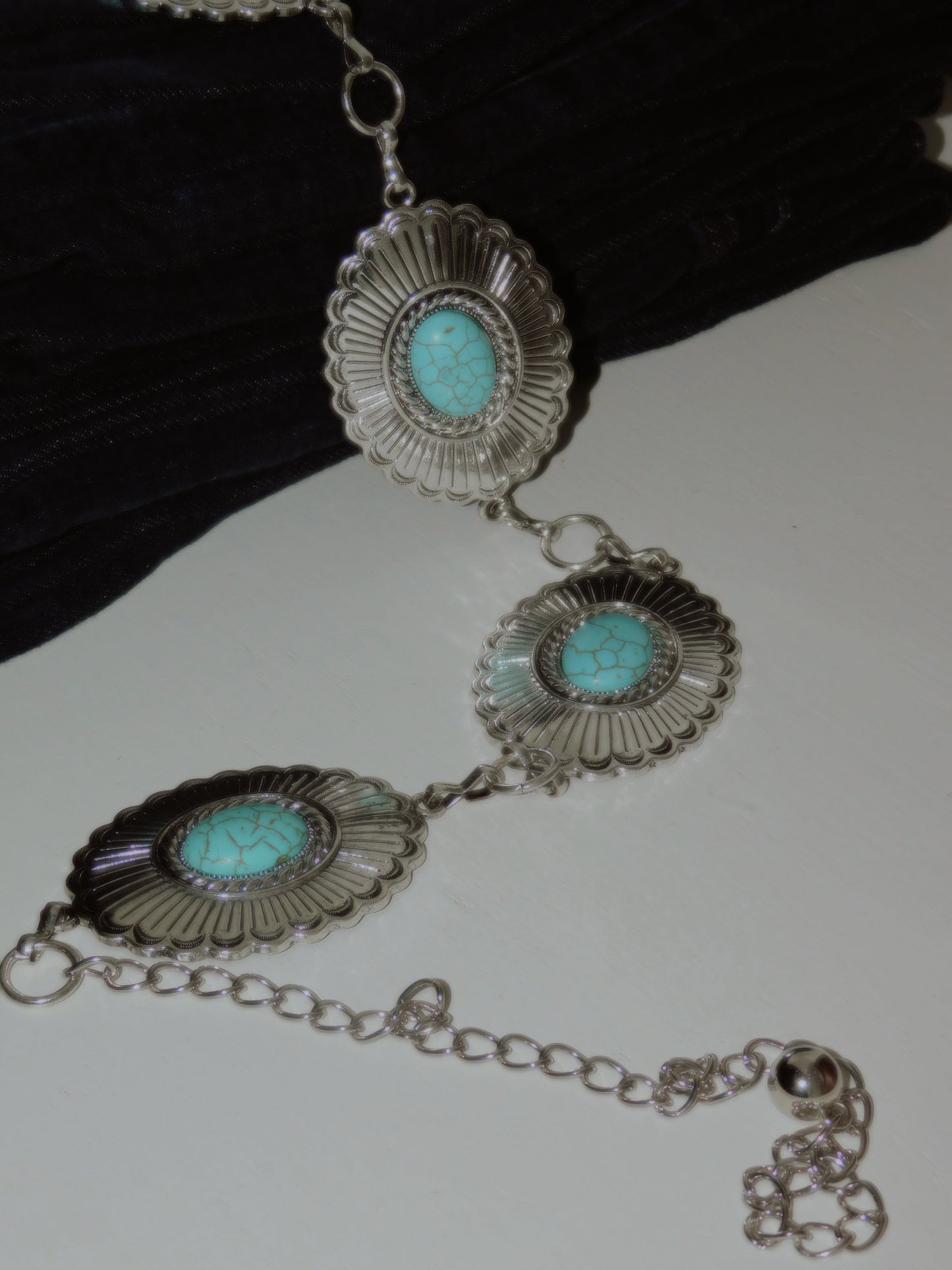 Turquoise Conch Belt