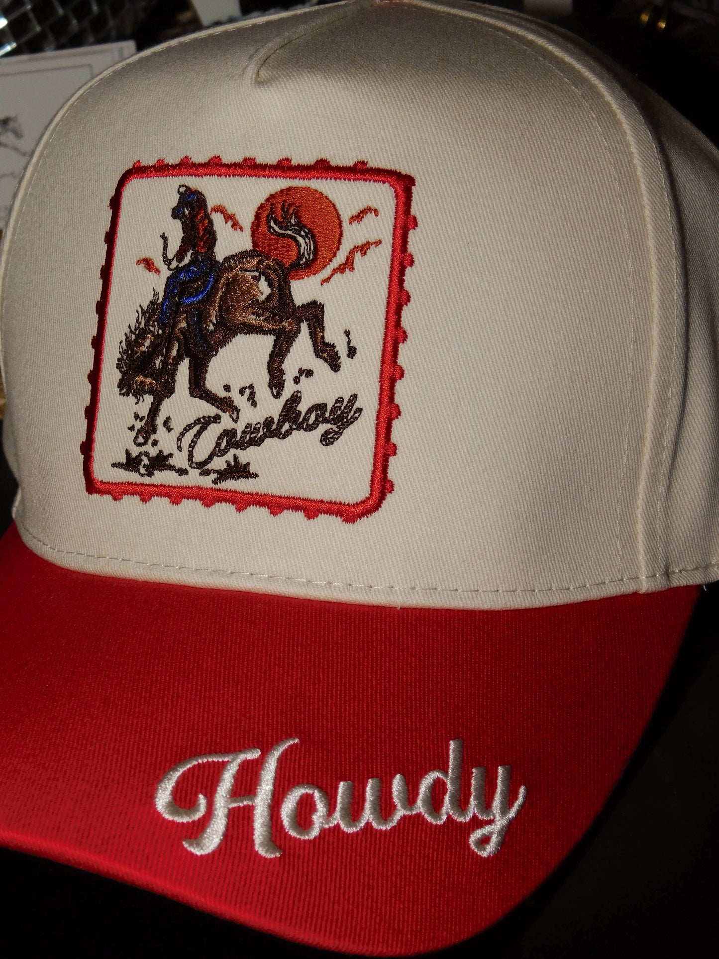 Howdy Cowboy Trucker Hat