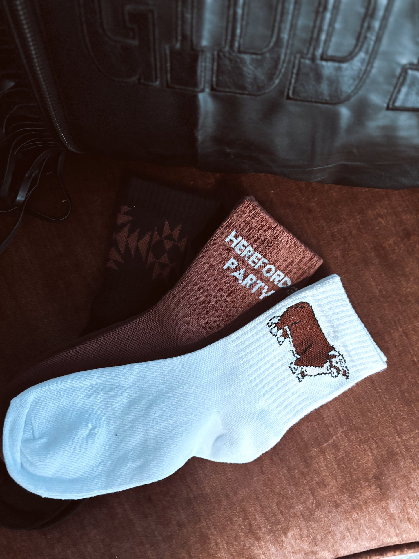 Aztec (Brown) Sock