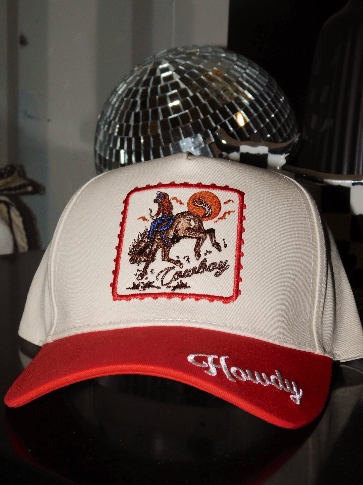 Howdy Cowboy Trucker Hat