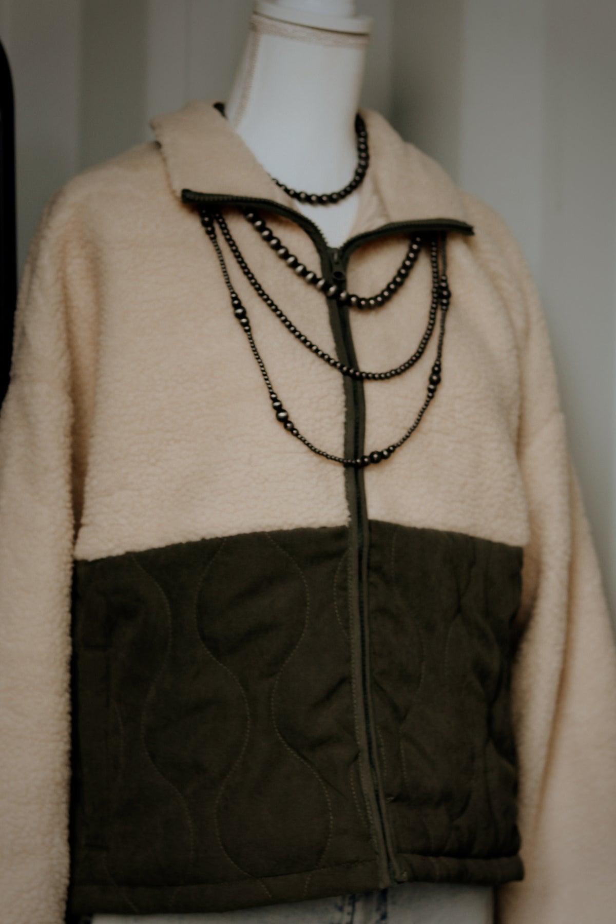 The Saylor Sherpa Zip-Up
