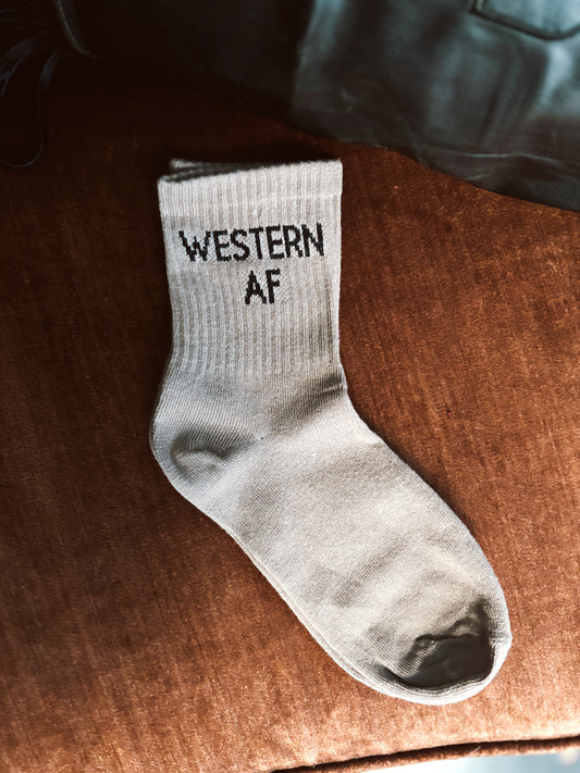 Western AF Socks