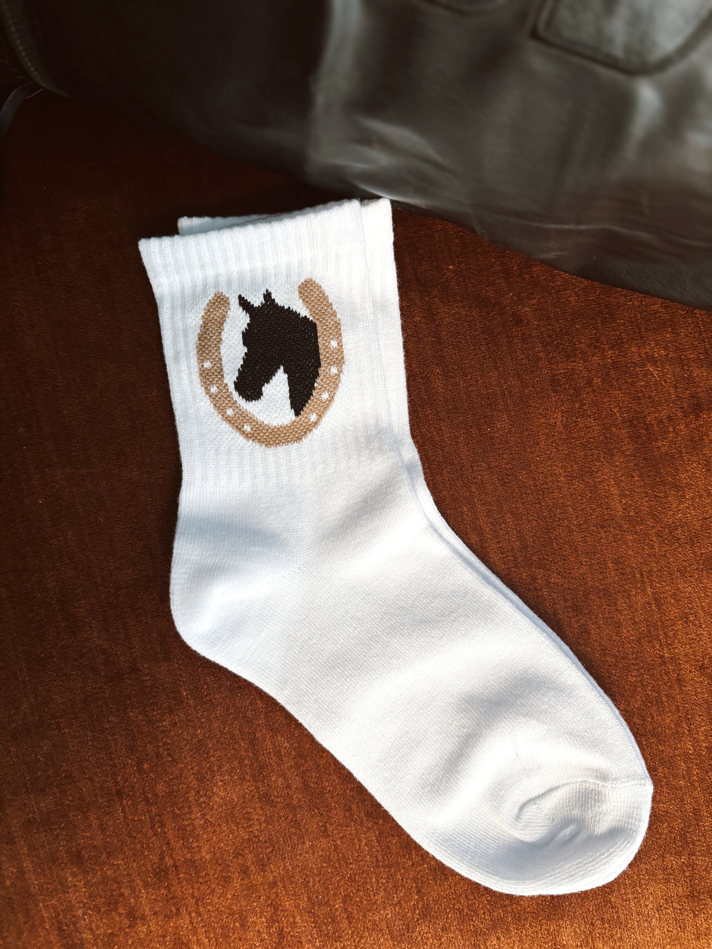 Horse & Horseshoe Sock