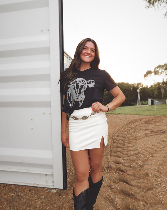 Bexley Bedazzled Bull Tee