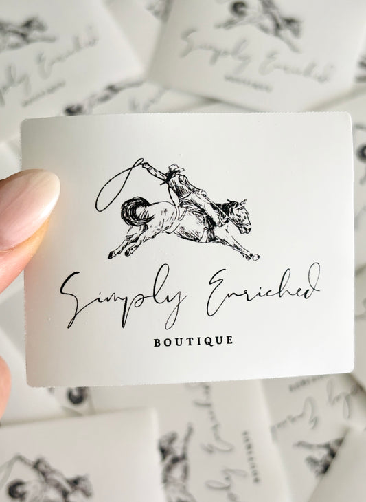Simply Enriched Boutique Sticker
