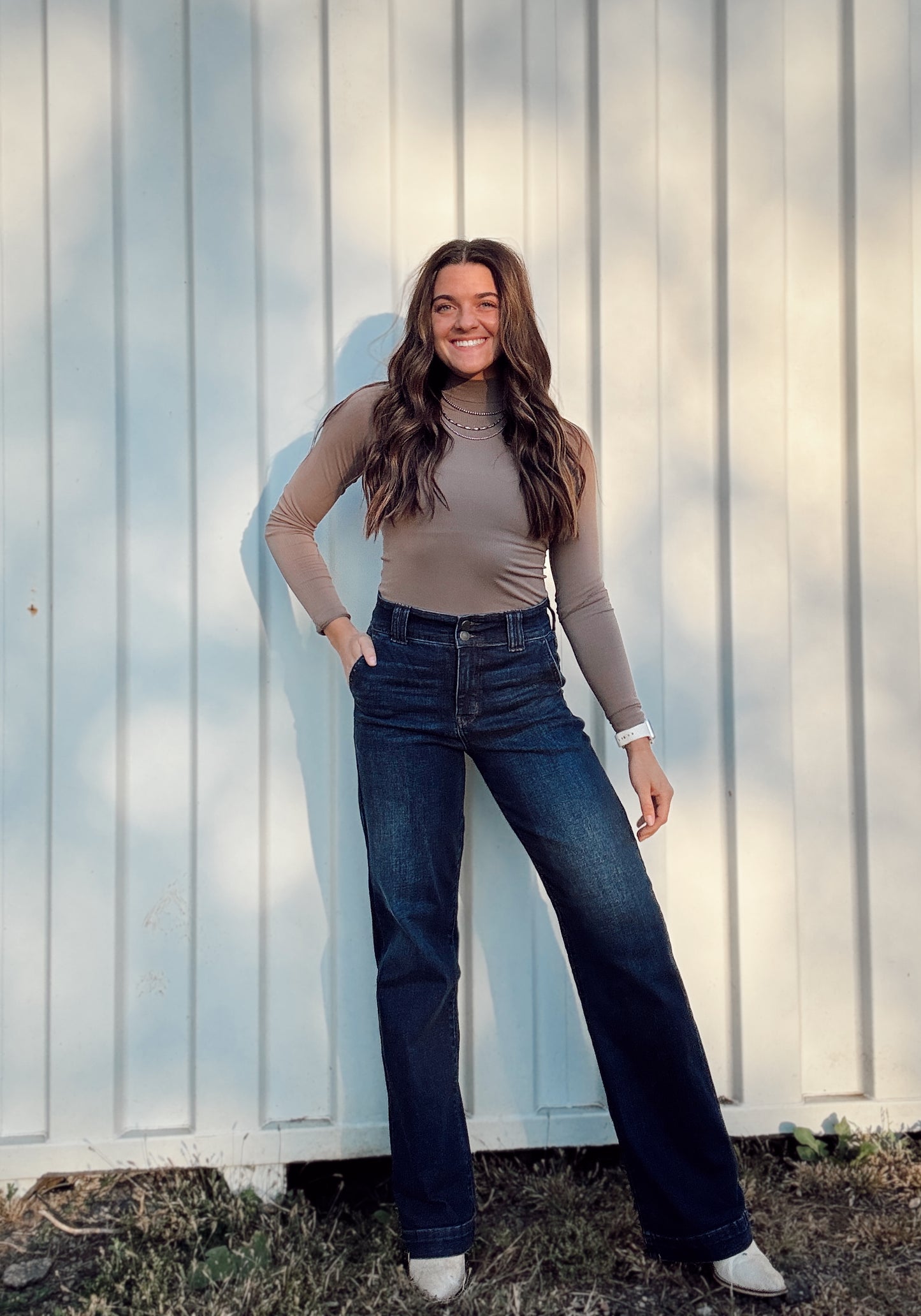 The Hattie Judy Blue Trouser