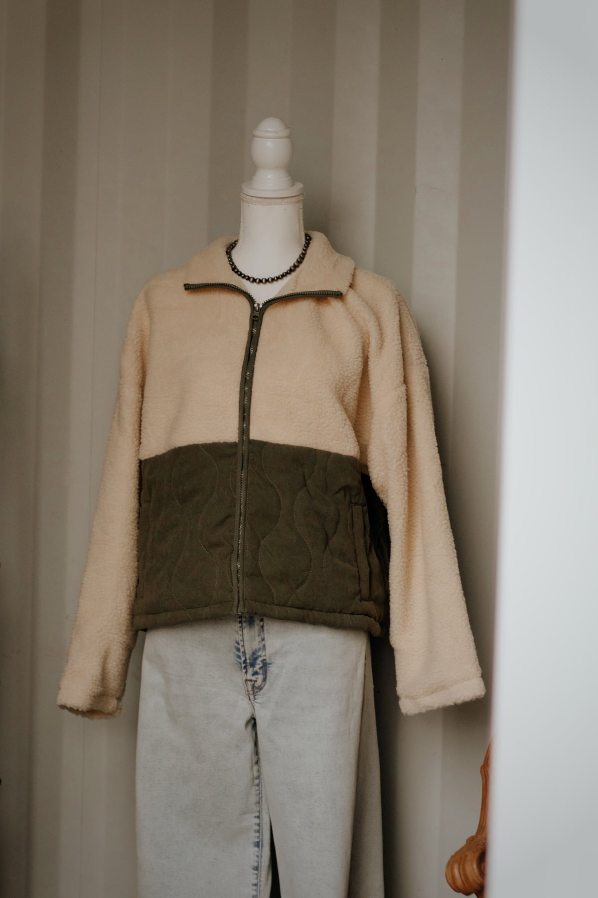 The Saylor Sherpa Zip-Up