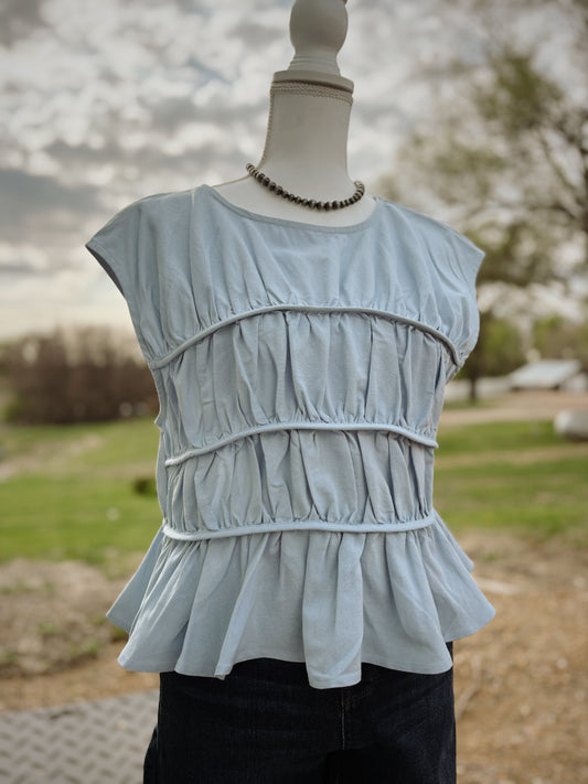 The Bella Blue Top