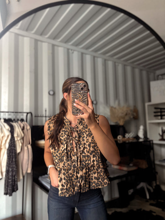 The Chesney Cheetah Top