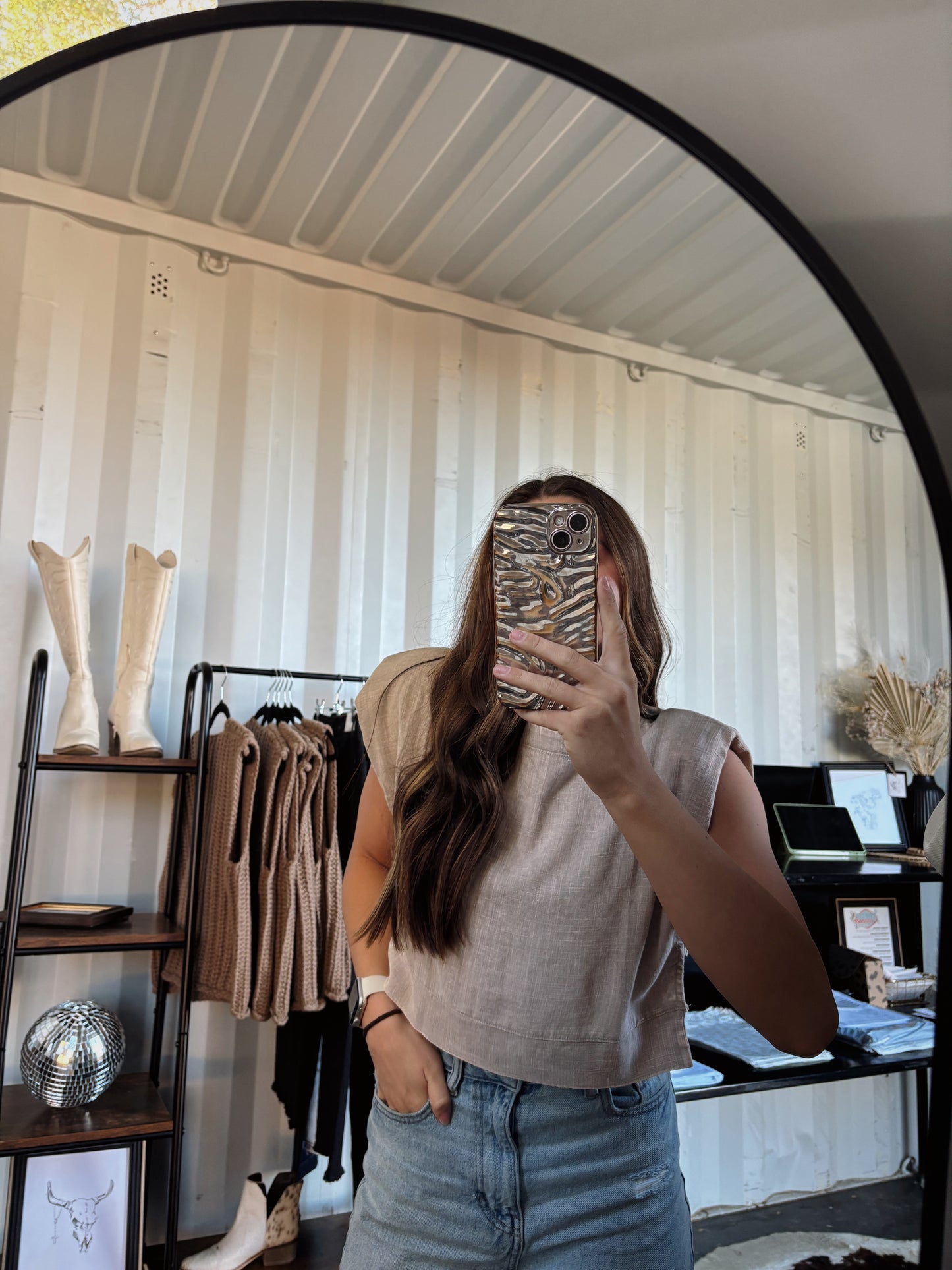 The Cassidy Top (Ash Mocha)