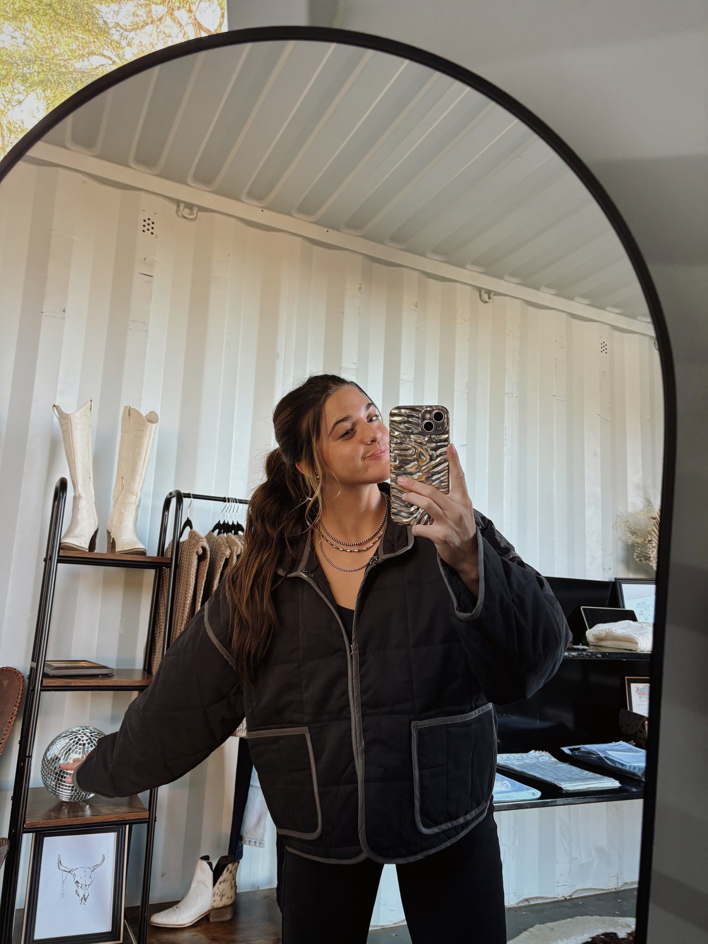 The Jackie Quilted Jacket