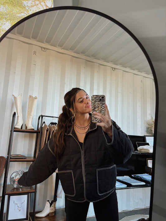 The Jackie Quilted Jacket