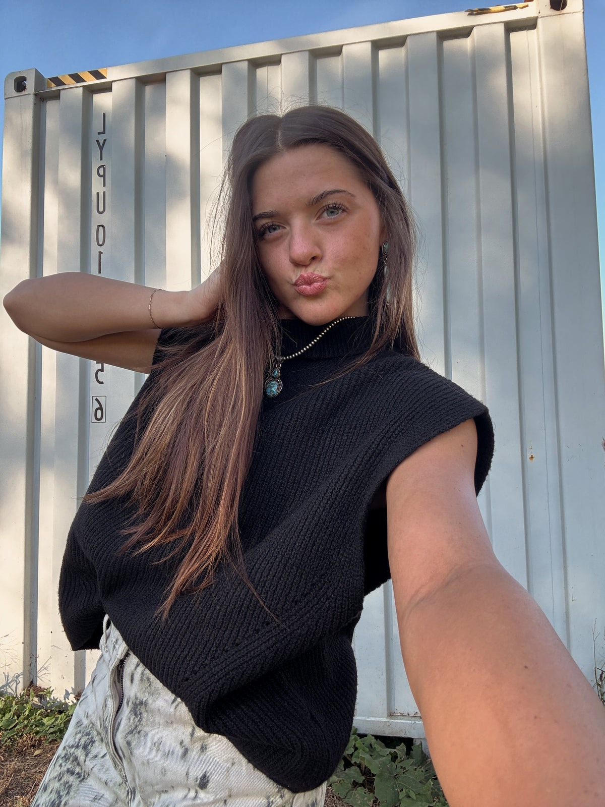 Betty Black Sweater