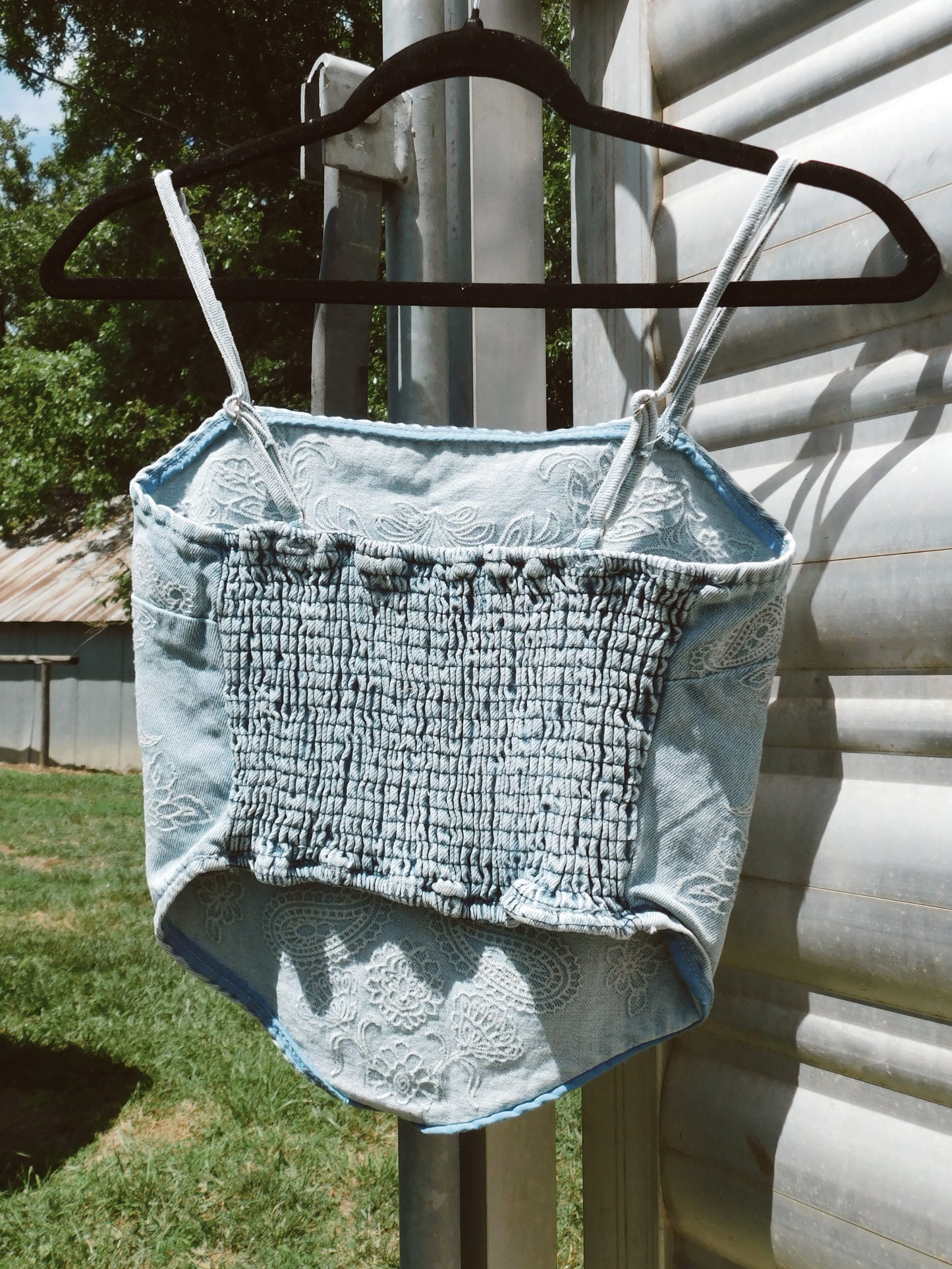 The Colter James Denim Top