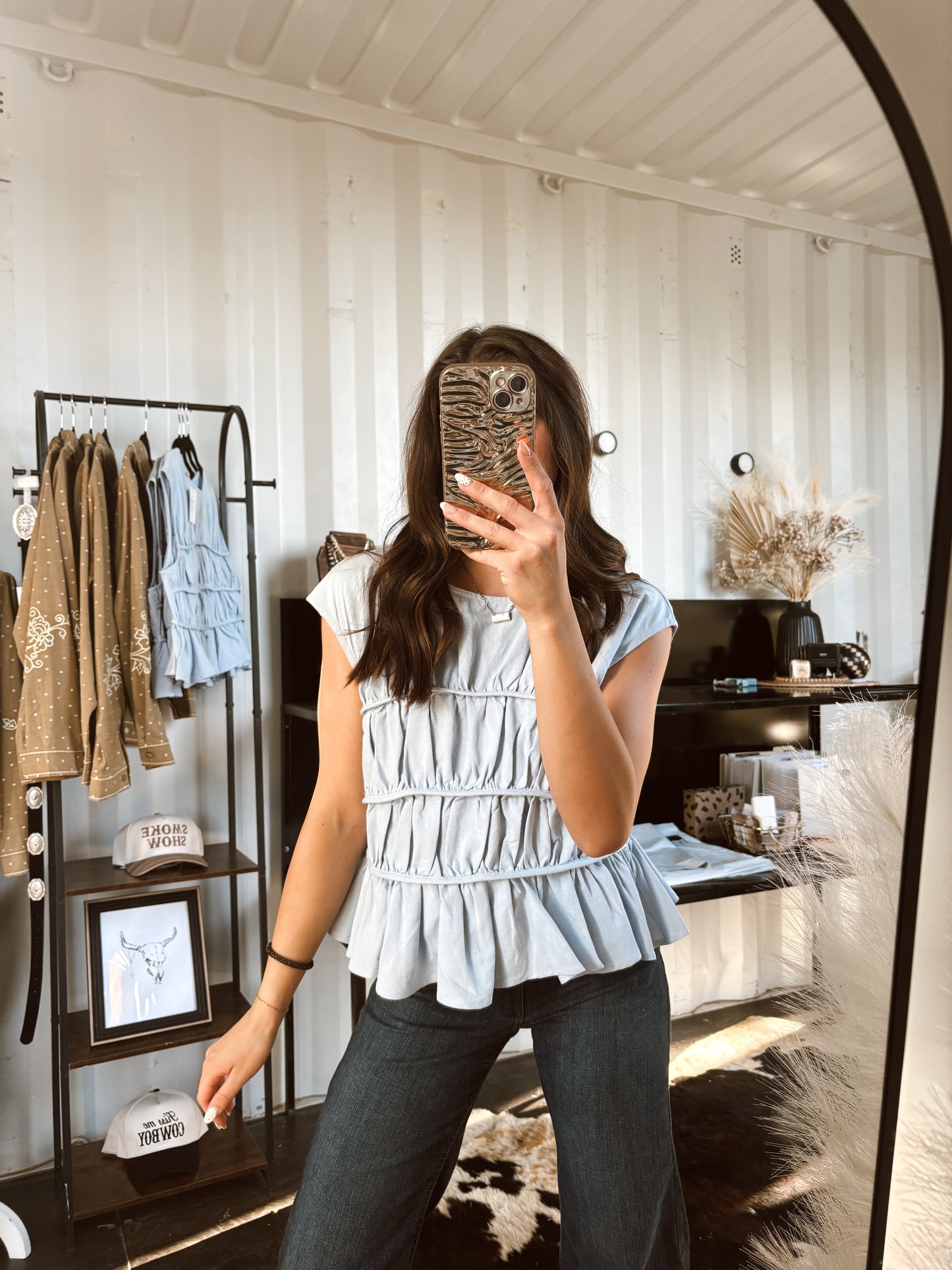 The Bella Blue Top
