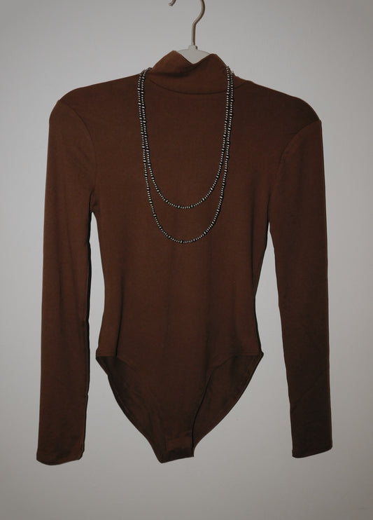 The Rowan Brown Body Suit