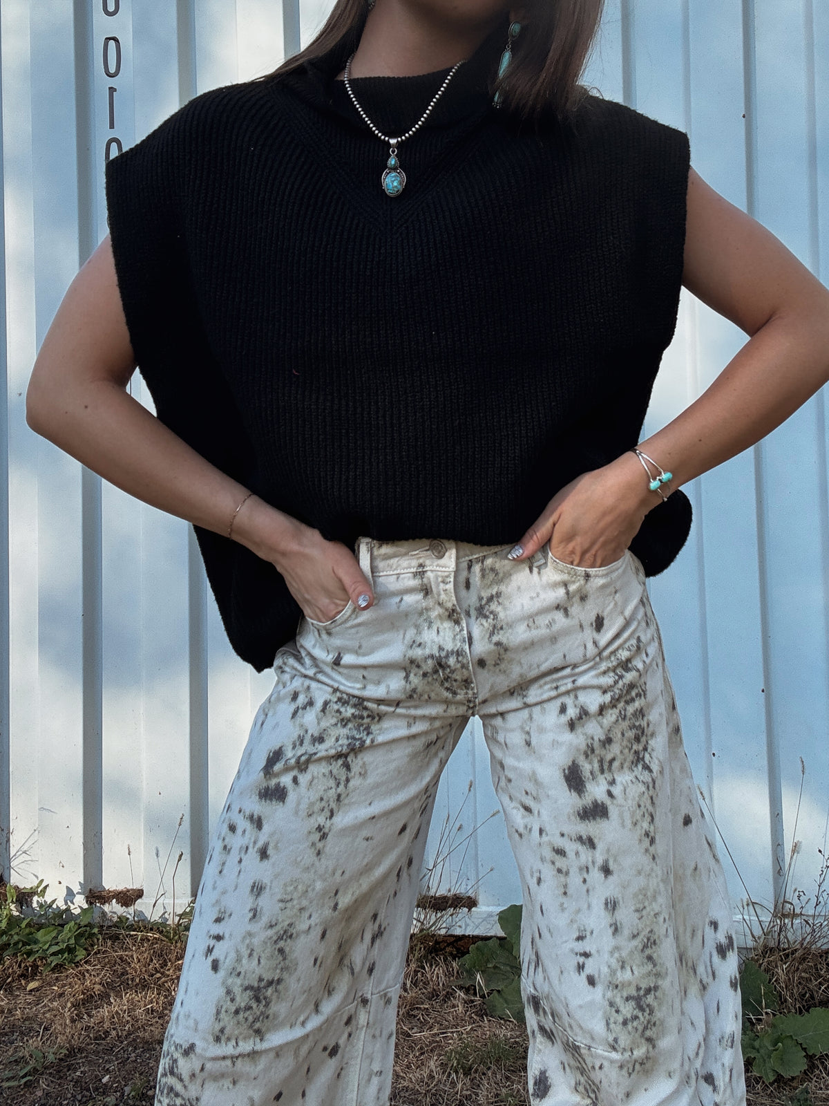 Betty Black Sweater