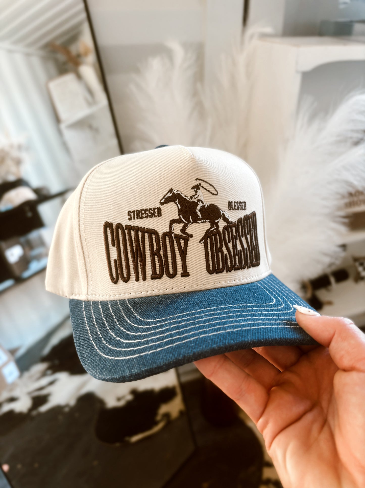 Cowboy Obsessed Trucker Hat