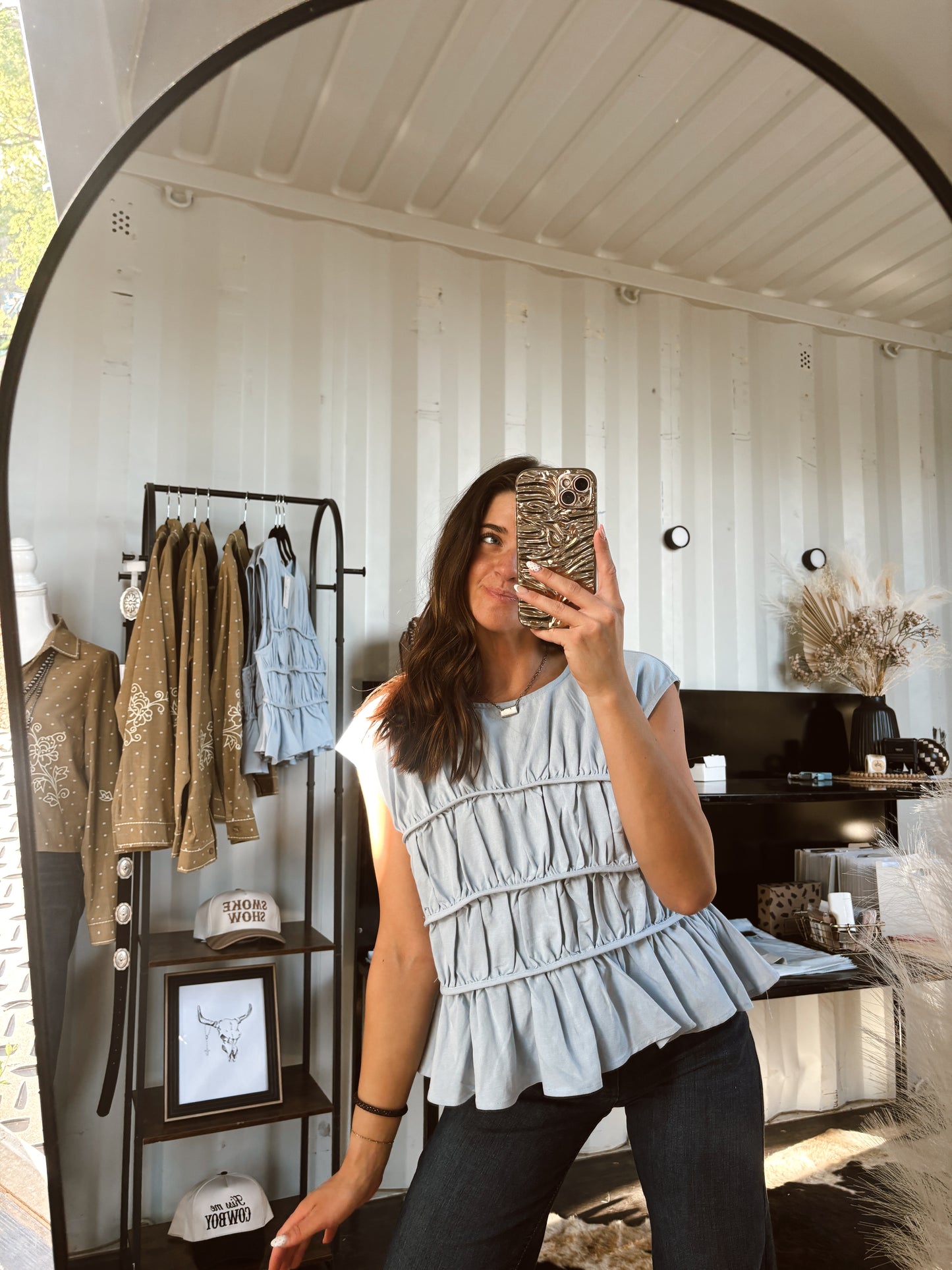 The Bella Blue Top